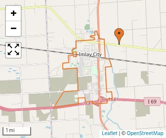Area schools map